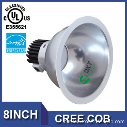 Aperture 8inch UL Recessed Retrofit Commercial 27w led work light